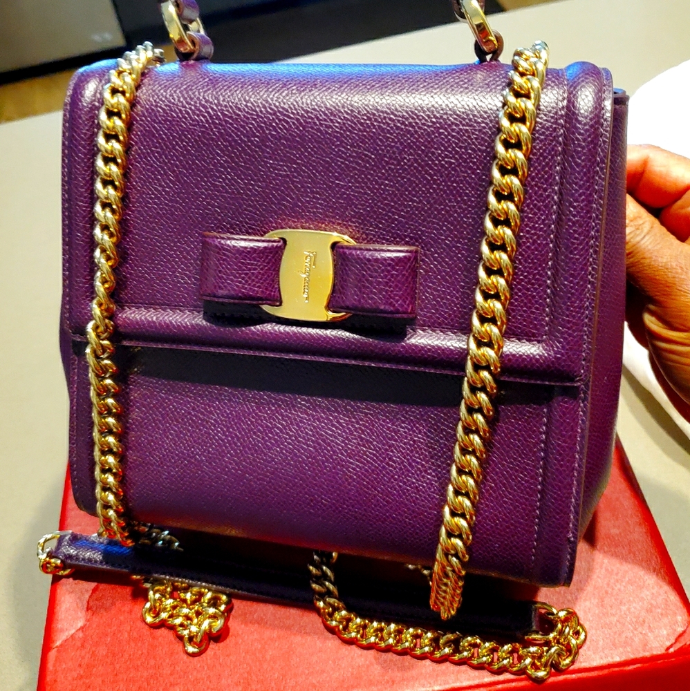 SOLD Salvatore FERRAGAMO bag - Picture 1 of 7